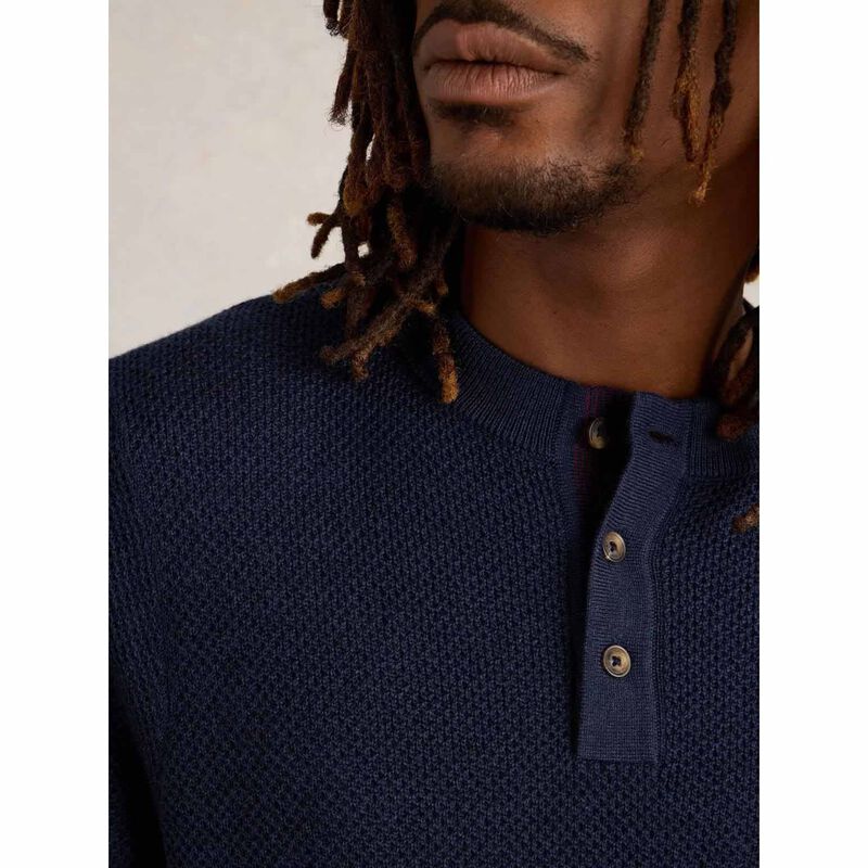White Stuff Newport Merino Henley image number 2